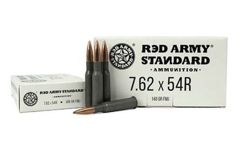 Ammunition Century Arms Steel Case 7.62x54r CENT ARMS 762X54R 148GR FMJ 20/620 • Model: Steel Case